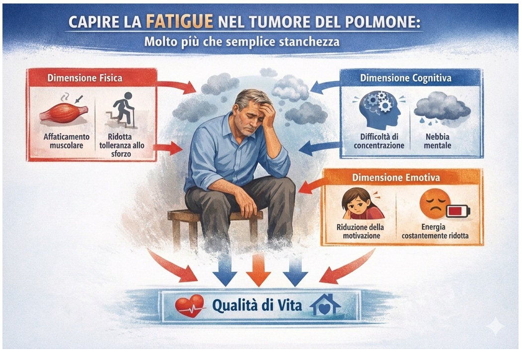 fatigue nel tumore del polmone