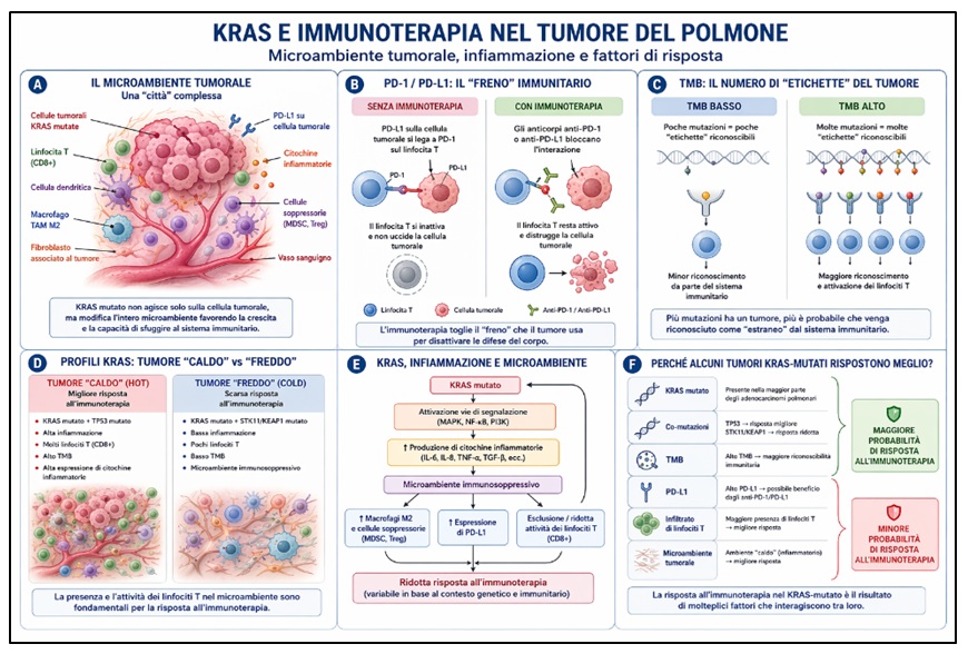 KRAS e immunoterapia cancro polmone