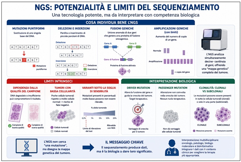 Potenzialita e limiti NGS